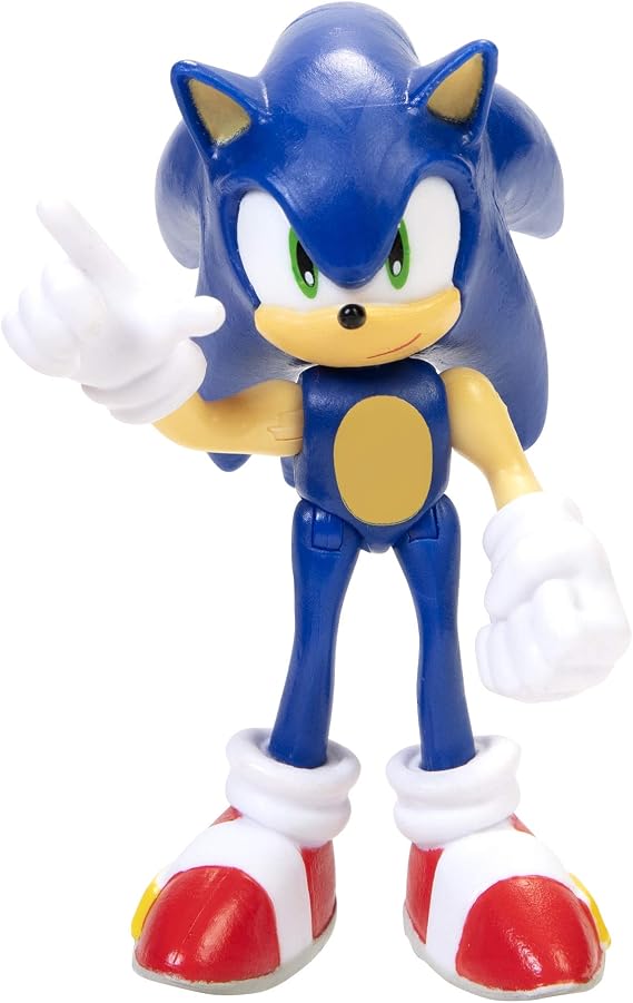 Sonic The Hedgehog Pointing Modern Sonic 2.5" Action Figure