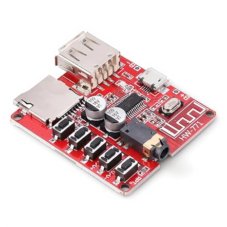 Motherboard Power Amplifier Audio Receiver Module Car Motherboard Speaker Bluetooth MP3 Stereo Board