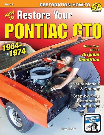 How to Restore Your Pontiac GTO: 1964-1974