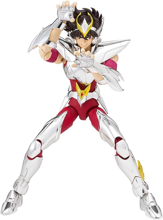 TAMASHII NATIONS Saint Seiya Myth Cloth EX Saint Seiya Pegasus Seiya Final Bronze Cloth Approx. 6.7 inches 170 mm, ABS, PVC & Die-Cast Pre-painted Action Figure