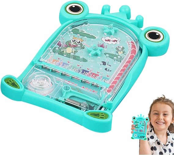 Pocket Pinball Machine Toys, Mini Pinball Machine Table Toy Baby Catch Game, Educational Toys for Kids Portable Pocket Pinball Game Guki