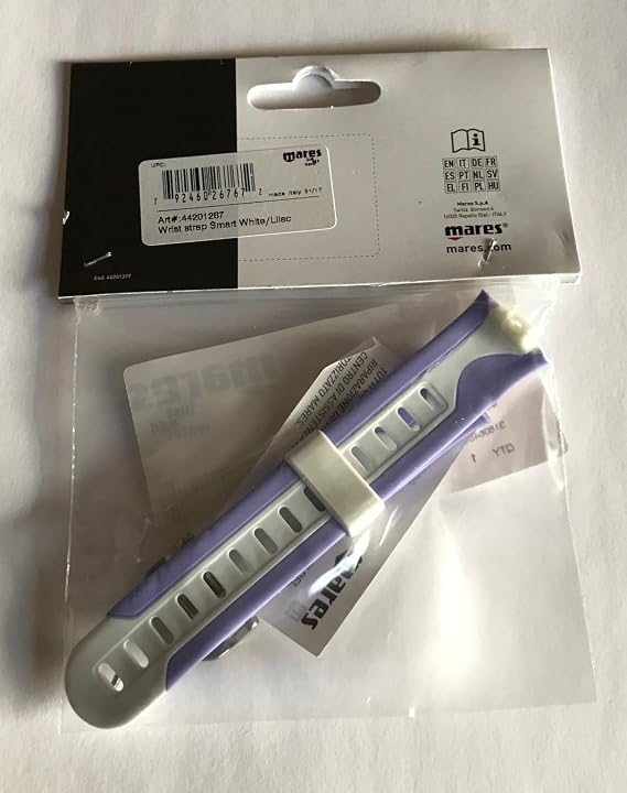 Mares Smart Wrist Strap White/Lilac