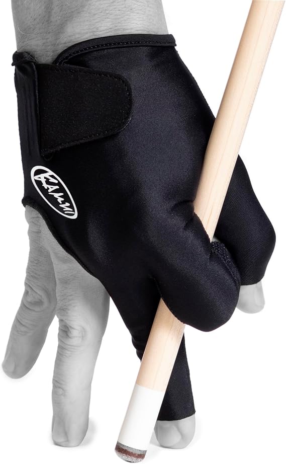Kamui Billiard GLOVE QuickDry, for RIGHT Hand, Black (XL)