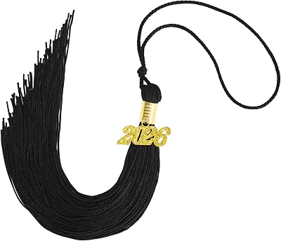 2026 Graduation Tassel, Tassel for Graduation Cap 2026, Graduation Cap Decorations, Charm Graduations Party Decorations 2026 Grad Decorations for Graduations Gifts 2026 High School Black