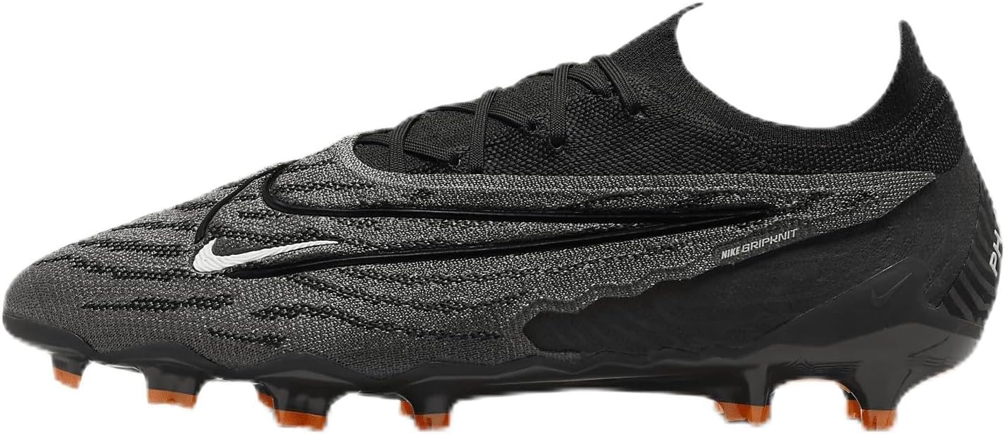 Nike Phantom GX Elite Farmground Low Top Soccer Cleat DC9968-010, Black/Summit White-DK Smoke Grey Size 5, Black/Summit White-dk Smoke Grey, 5, black/summit white - dk smoke grey, 23.5 cm