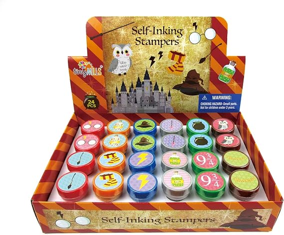 TINYMILLS 24 Pcs Wizard Stampers for Kids