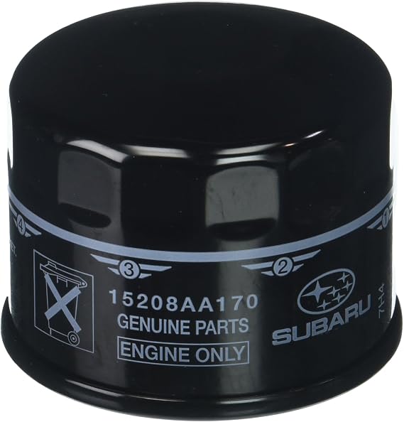 Subaru Oil Filter for 2015-2026 WRX BRZ 2026 Outback WIlderness 2026 Outback Turbo - 15208AA170 - Genuine OEM