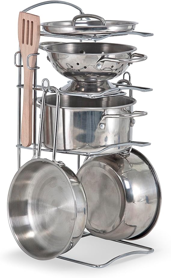 Melissa & Doug Pots & Pans Set, 1 EA