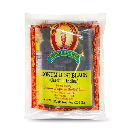 Laxmi Wet Black Kokum Desi (GARCINIA INDICA) 7OZ