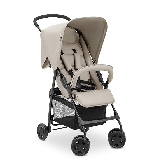 hauck Sport Lightweight Foldable Baby/Toddler Stroller, Beige