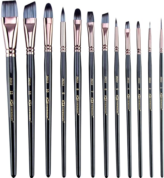 Artmaster Artists Special Effect Paintbrush for Watercolor (Tree Fan)