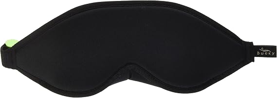 Bucky Block Out Eye Mask, Eye Shade With Earplugs, Black, One Size