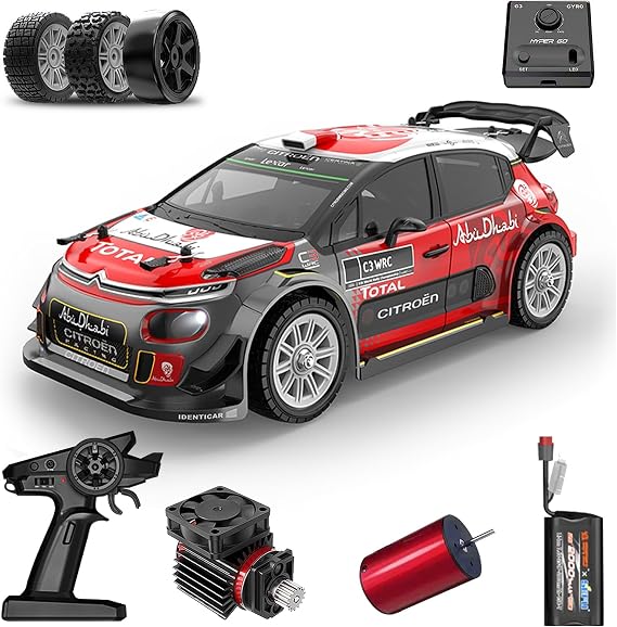 Mjx Hyper go 4x4 Brushless Rc Cars 14303 Hyper 4wd Rc Car All-Road RC Drift Car Brushless Scale 2.4G 4wd High Speed Electric,Terreneitor 4x4 Carros,1/14 Citroen C3 Fast RC Cars for Adults...