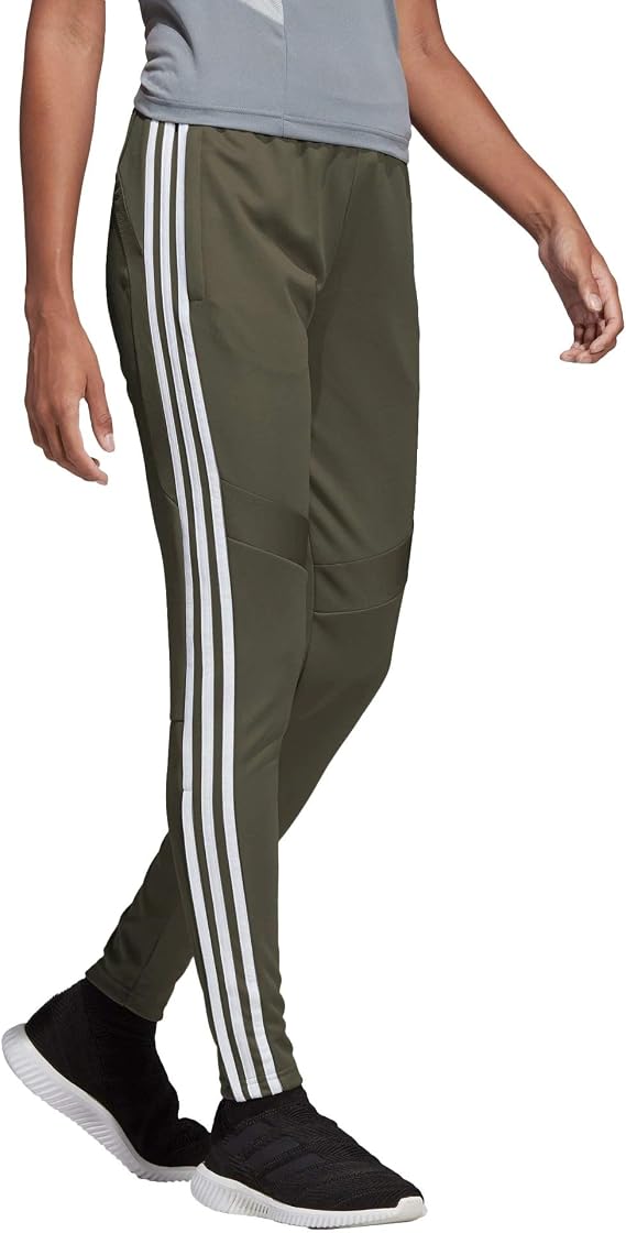 adidas Womens Tiro 19 Training Pants - Raw Khaki/White, Medium