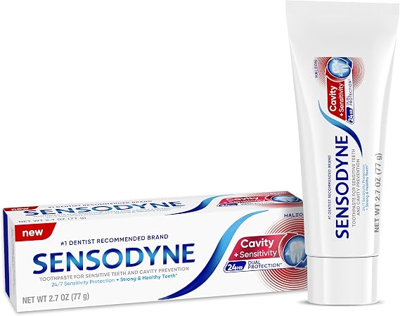 Sensodyne Cavity + Sensitivity Toothpaste, 2.7 oz