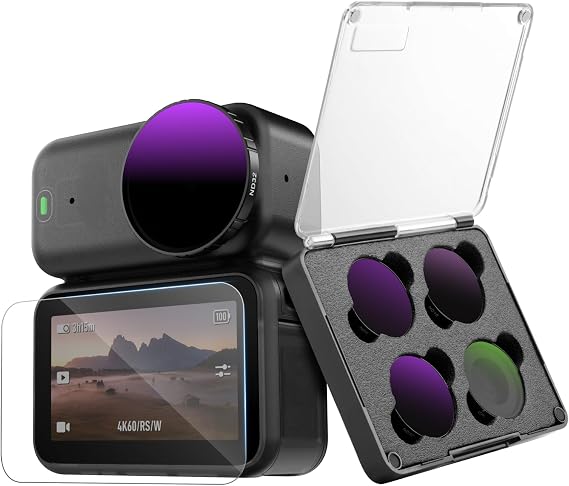 TELESIN DJI Osmo Nano CPL ND8 ND16 ND32 için ND Filtre Kiti