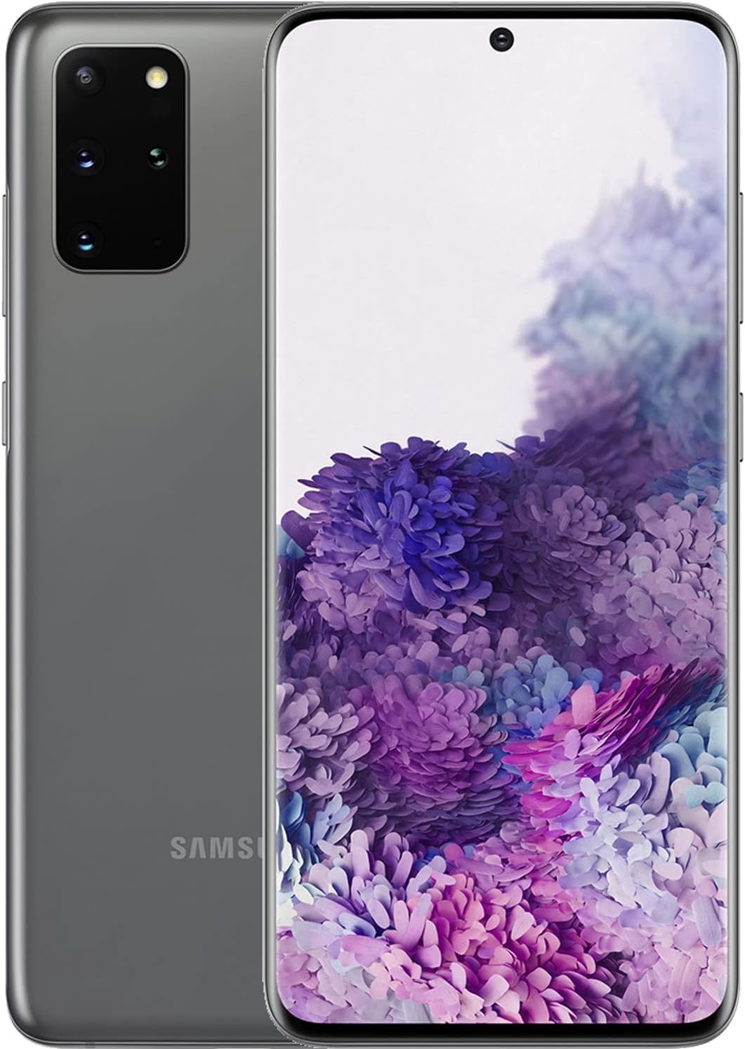 Samsung Galaxy S20+ Plus 5G 128GB Speicher 8GB RAM 4.500mAh Akku AI Handy Android 15 Smartphone EU ohne Simlock ohne Branding (Grau 5G)
