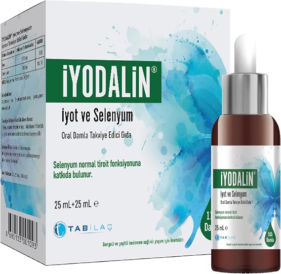İyodalin İyot ve Selenyum 25 25 ml