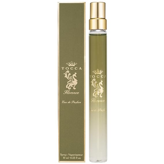 Tocca Florence Women's Perfume Travel Spray, 0.34 oz (10 ml) | Classic Floral, Bergamot, Pear, Gardenia Fragrance