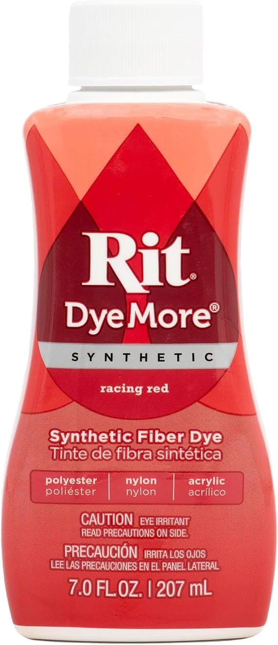 Rit Dye More Synthetic 7oz-Racing Red, Other, Multicoloured
