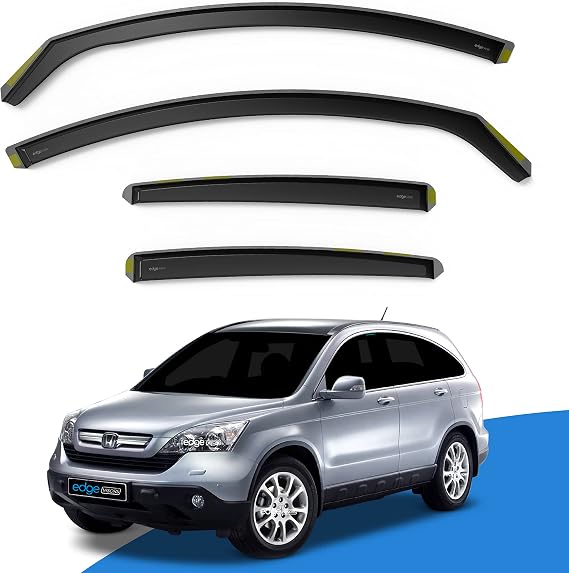 EdgeVisors Wind Deflectors Honda CR-V MK3 5Dr SUV 2007-2012 4pc