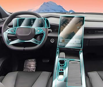 for Geely CITYRAY 2025 Center Screen GPS Navigation Interior TPU Protective Anti-Scratch Film Sticker