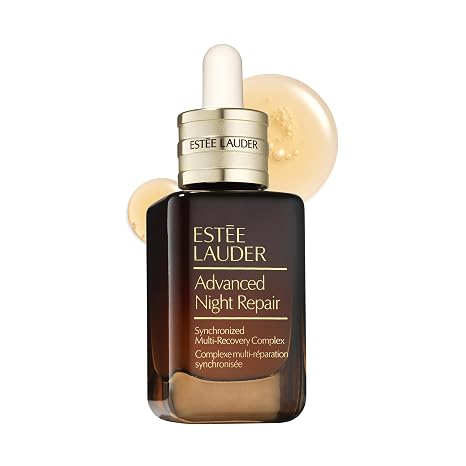 Estee Lauder Advanced Night Repair Face Serum Synchronized Multi-Recovery Complex with Hyaluronic Acid & Peptides | Anti Aging & Hydrating Serum