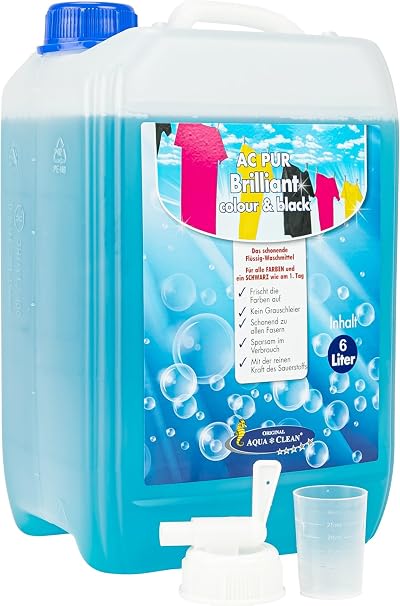 AC PUR Brilliant Colour & Black Liquid Detergent 6L