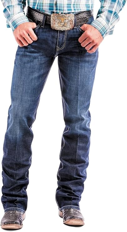Cinch Men's Ian Western Bootcut Jeans Indigo 29W x 34L US