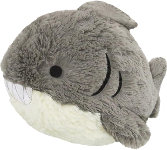 Squishable - Mini Great White Shark - Aquatic Collection - 10 in - Soft Toy Collectible Stuffed Animal