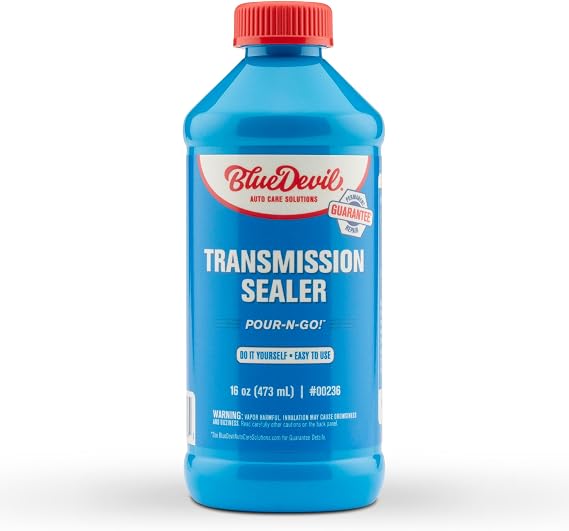 BlueDevil Products Transmission Sealer 16 oz | Seals Leaks in Automatic & Manual Transmissions | Restores Seals & Prevents Fluid Loss