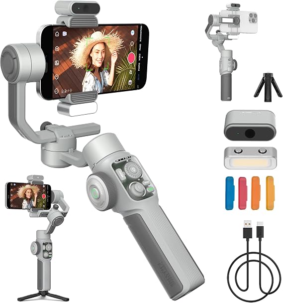 ZHIYUN CINEPEER Smooth 5E Combo Gimbal Stabilizer for iPhone, Android