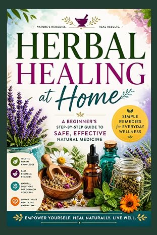 Herbal Healing at Home: A Beginners Step-by-Step Guide to Safe, Effective Natural Medicine