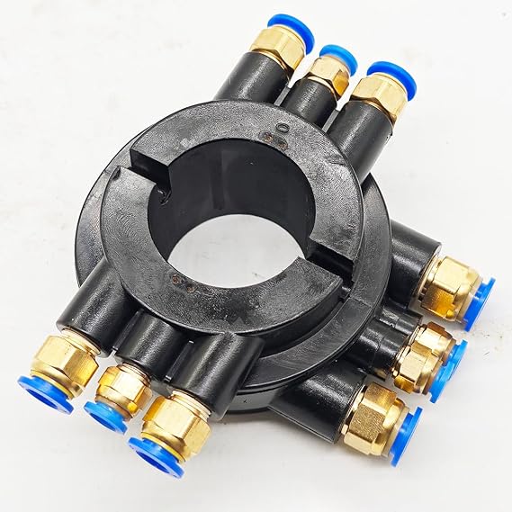 1PC Tire Changer Parts Rotary Coupler Coupling 10-Way Air Valve Wheel Balancer (with Connector)