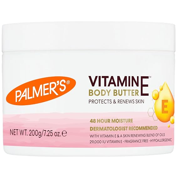 Palmer's Vitamin E Body Butter for Dry, Damaged Skin (7.25 Ounce)