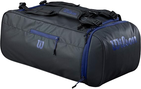 WILSON Sporting Goods Duffle Bag - Black/Royal (WTH133190)