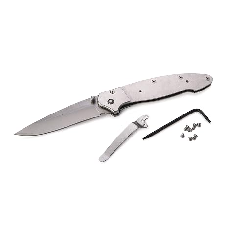 Sarge Liner Lock Folder-Blade Kit 3-1/4" Closed