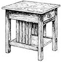 Woodcraft Project Paper Plan to Build Mission End Table