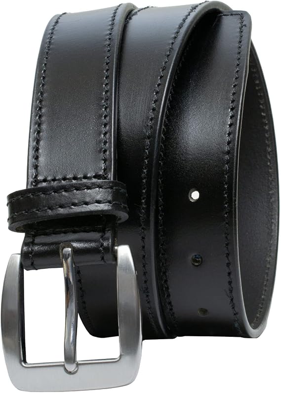 Casual Belt - Genuine Leather, Nickel-Free Buckle, Men's, 32-46 inch