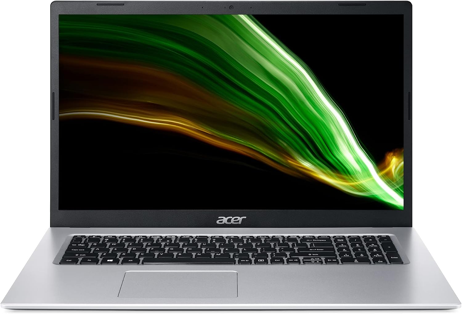 Acer Aspire 17.3 FHD 1920x1080 IPS Laptop | 11th Gen Intel i5-1135G7 4-Core | Intel Iris Xe Graphics | Wi-Fi | Bluetooth | HDMI | RJ-45 | 8GB DDR4 256GB SSD | Win11 Home | Pure Silver
