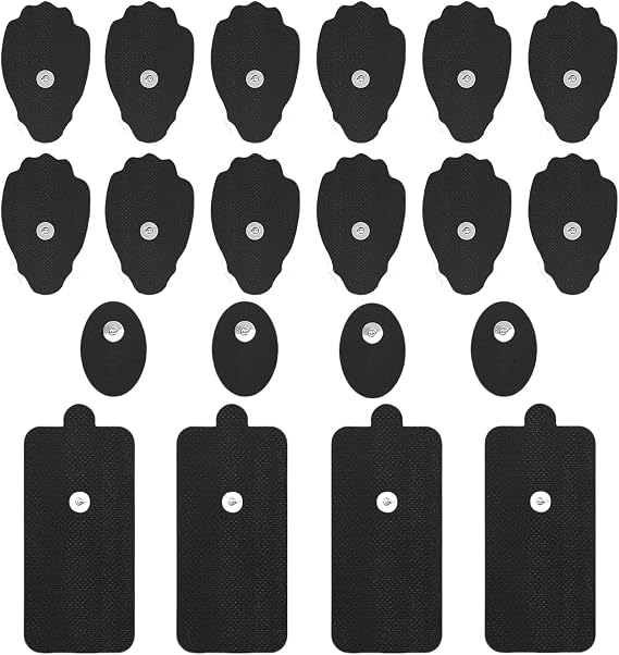 3.5mm Snap TENS Electrode Pads, Compatible with Belifu, 20 Pack