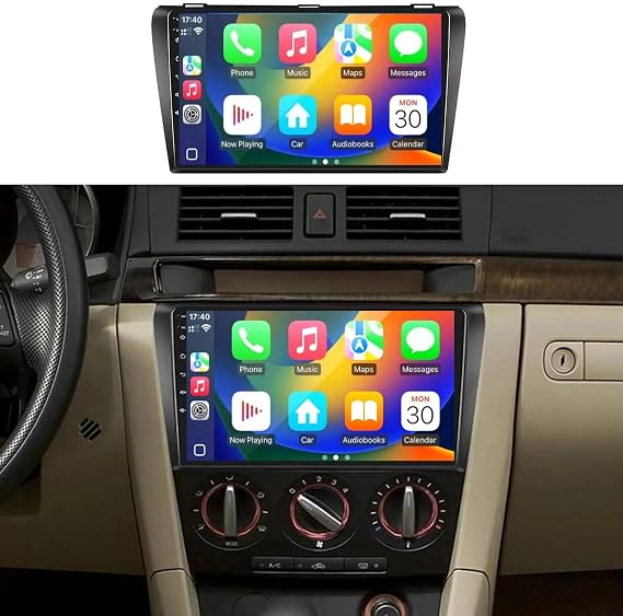 Hikity Android 15 Car Stereo for Mazda 3 2004-2009