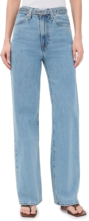 Levi's Womens Ribcage Wide Leg Belted