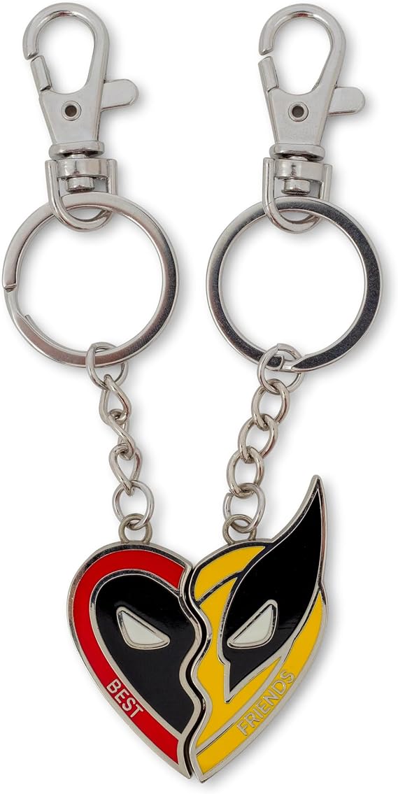 Marvel Studios Deadpool & Wolverine "Best Friends" 2-Piece Enamel Keychain Set