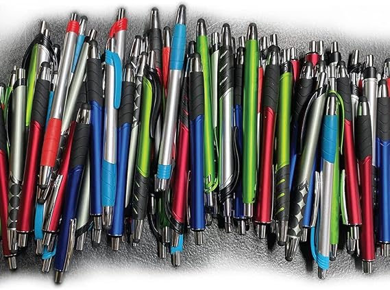 Wholesale Stylus Pens - Assorted Styles of Stylus/Pens - Box of 100 - Style and Colors Will Vary