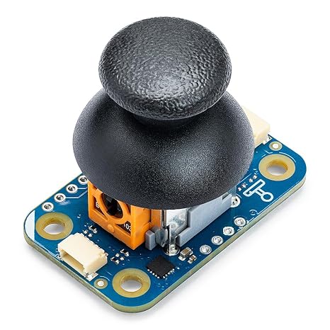 Arduino Modulino Joystick [ABX00135] - Analog Motion Control Module for Interactive Projects | Plug-and-Play Qwiic Sensor | Easy prototyping with Arduino & MicroPython