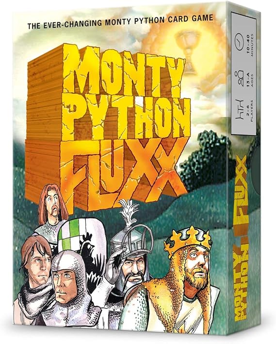 Monty Python Fluxx Card Game - Hilarious Collaboration for 2-6 Players