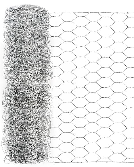 vensovo Chicken Wire Mesh, 1-Inch Poultry Netting Fence, 72 in x 150 ft