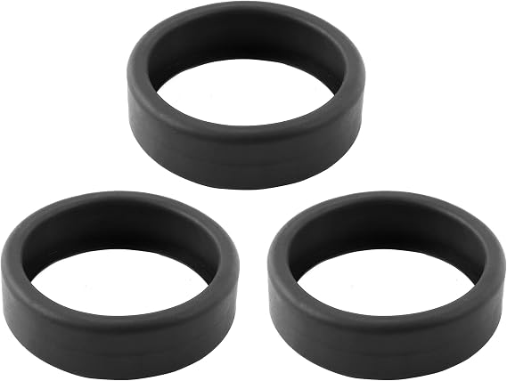 (3-Pack) Calvana Pool Cleaner Tires, 48-232 Replacement Compatible with Zodiac Polaris Black Max, 3900 Sport, 480, and P39 Pool Cleaners, Superior Traction & Durability
