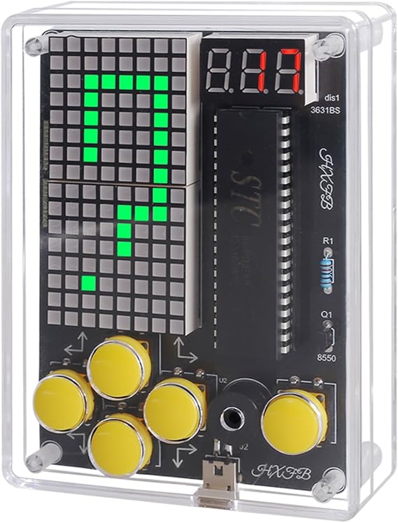 DIY 7-in-1 Electronic Game Soldering Project Kit